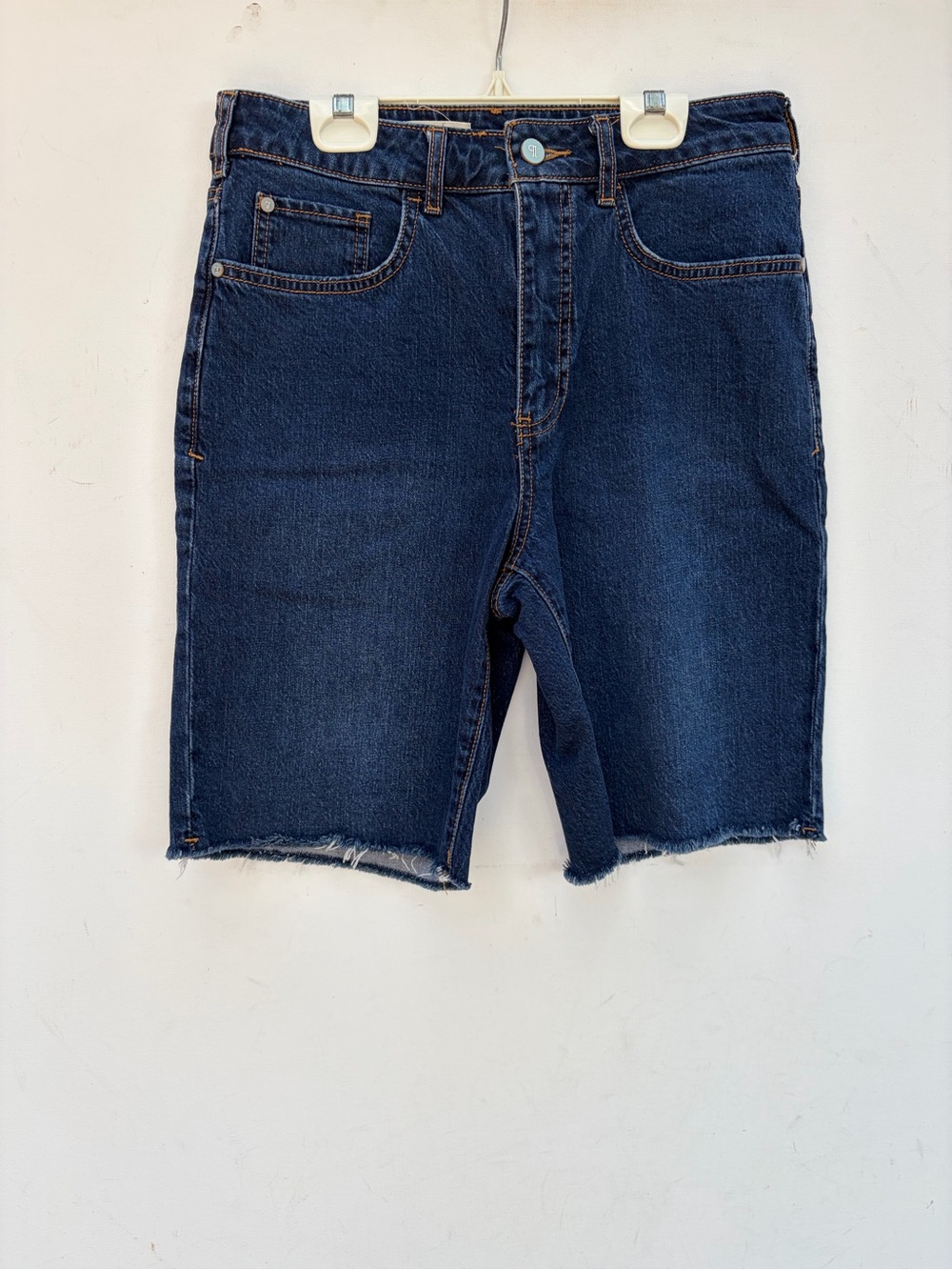 Anthropologie Pilcro Long Denim Shorts